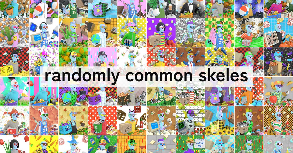 KukaiWallet's tweet photo. 🔥🍬💀🐀🌸🍓🍊🎱🕊️🐍🥎❤️👑🍟💧💜🎉🌈🦎🙀🌎👻🎆🍆

You heard right, @jjjjjjjjjjohn's Common Skeles are now displayed and featured in #KukaiWallet. Check out this and other exciting projects happening on #Tezos in the new Kukai discover section. https://t.co/88W4UbQefo