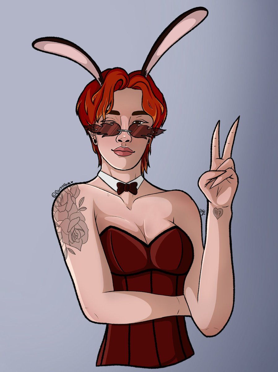 Still on my bullshit so heres some nb jxxng (they/them) for yall <3