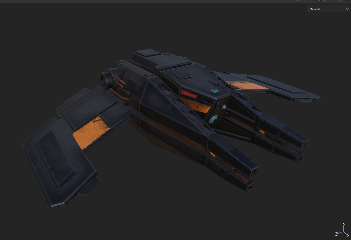 Thunder_Owl's tweet photo. Before I go sleepy, here, some "Type C" drone looks testing (Opinions, please? But, I suspect, there could be so many tastes)
#Blender3d #UnrealEngine #SciFi #drone #FlyingAI https://t.co/WHhEPU2j2D