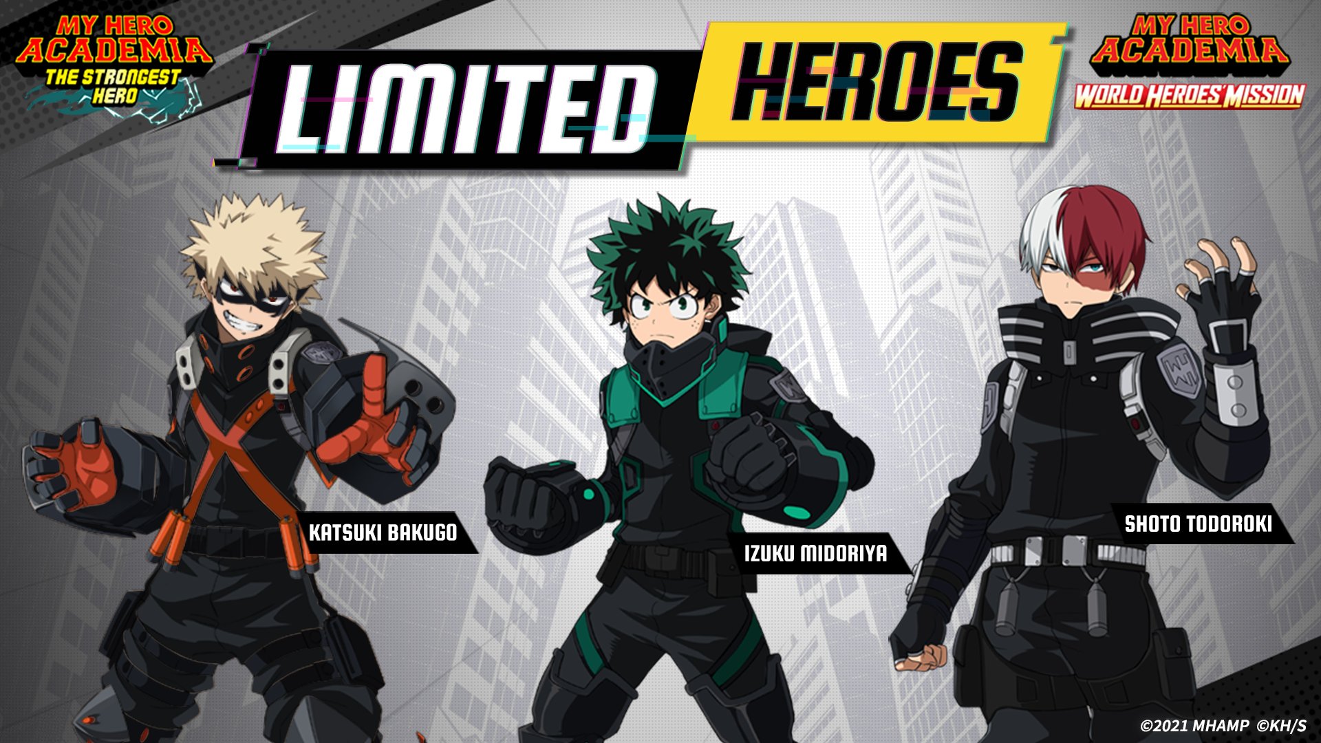 My Hero Academia: The Strongest Hero - World Heroes' Mission Izuku