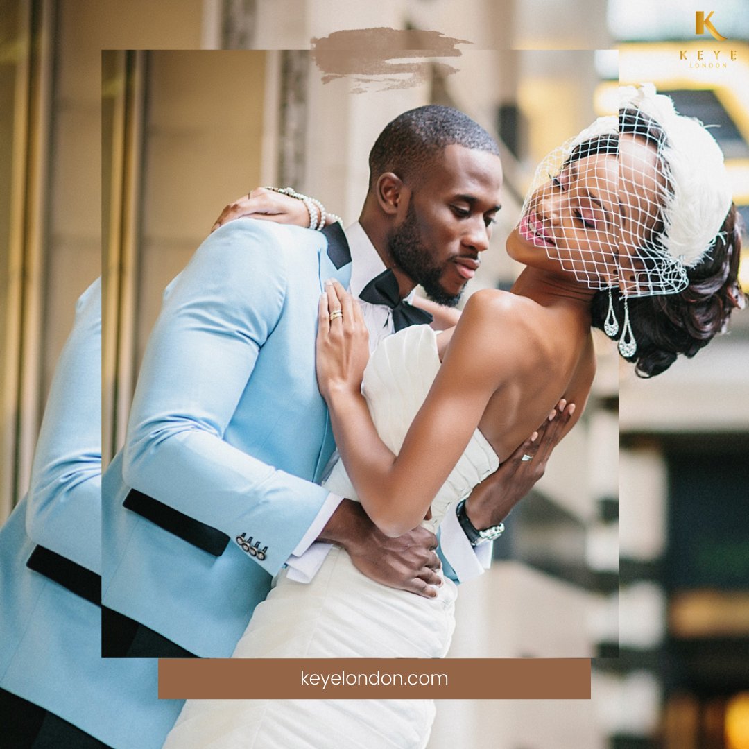 A romantic tale of Beauty &amp; style 😉 A tailored baby blue blazer with rich black detailS on BLACK matte detailed trousers with a black velvet waistcoat. #Romance #tailoredsuit #love #groom #menswear #Suits #keyelondon
buff.ly/3CP37lO : Tailormade for memories and moments