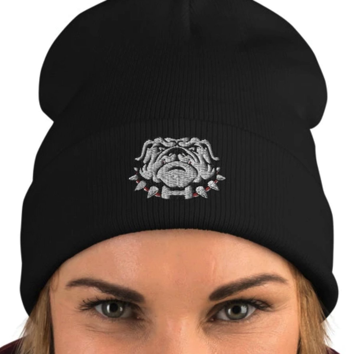 Peekaboo! Embroidered Dawg beanies now available in black, red and gray!

dawgmerch.com/products/embro…