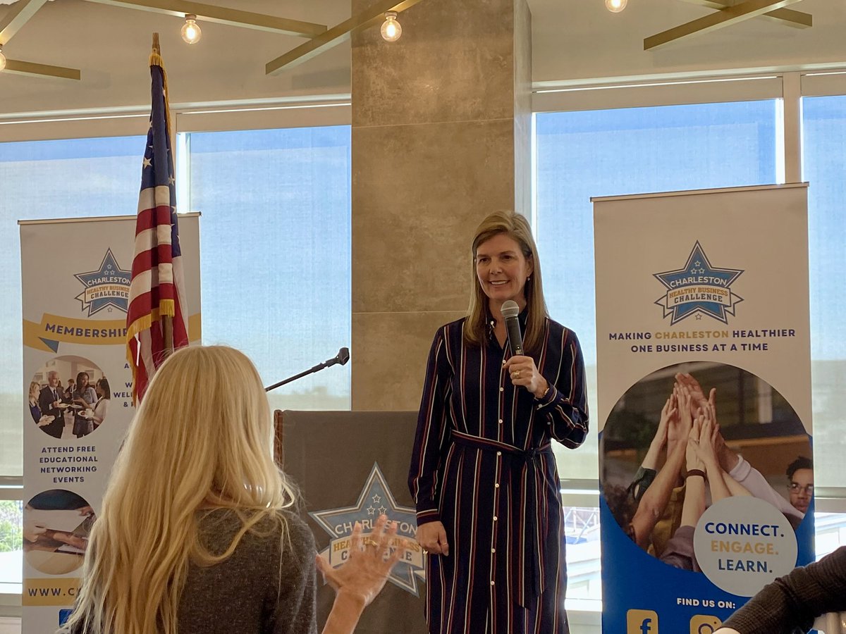 PamelaEvette's tweet photo. Healthy employees make a healthy business, and healthy businesses make a healthy state. It was great coming together with @CHBChallenge and other health partners for their seminar where we talked about prioritizing health and well-being of women at work. https://t.co/QirMfKiBtI