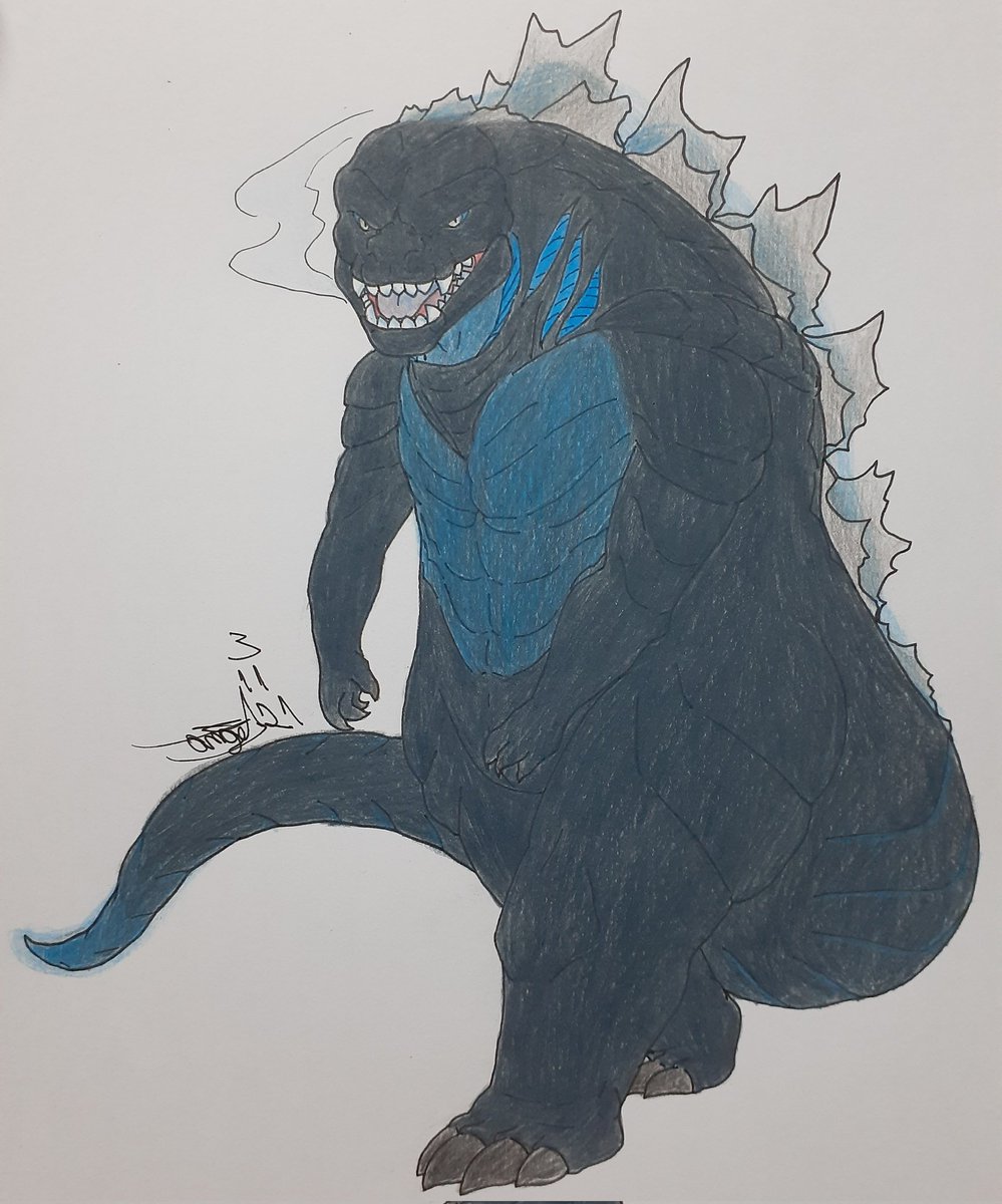heyitsanangel's tweet photo. O aniversariante do dia 🦖🦖

#Godzilla67 #GodzillaFes #godzilladay2021 #godzillavshedorah #godzilla #fanart https://t.co/foFFE1vvVx