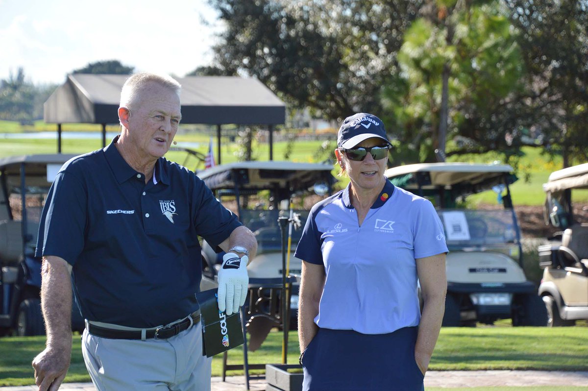 ClubatIbis's tweet photo. Today's Grand Opening of our Nicklaus-designed Golf Practice Facility was truly incredible. We had quite the crowd attend our Clinic by @martinhallGC featuring @ANNIKA59 compliments of @CallawayGolf and @Toptracer. #LifeAtIbis #GrandOpening #Golf https://t.co/DpGiKgeeNu