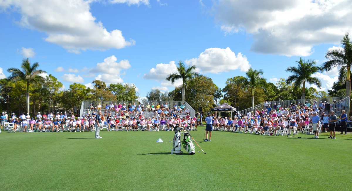ClubatIbis's tweet photo. Today's Grand Opening of our Nicklaus-designed Golf Practice Facility was truly incredible. We had quite the crowd attend our Clinic by @martinhallGC featuring @ANNIKA59 compliments of @CallawayGolf and @Toptracer. #LifeAtIbis #GrandOpening #Golf https://t.co/DpGiKgeeNu