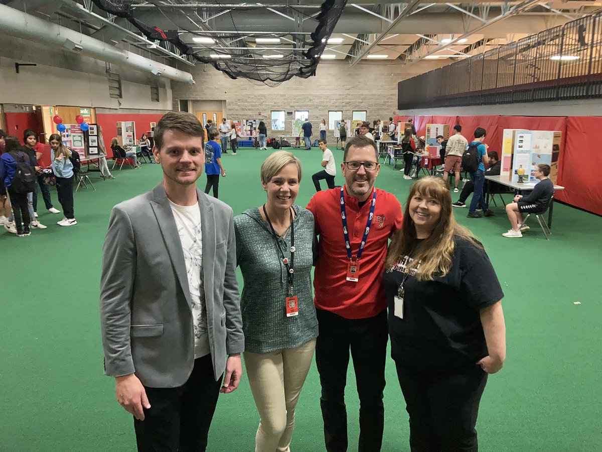 SeanKembell's tweet photo. What a fun @BHSWorldLang World Language and Culture Day at Branson High! Students from freshmen history and world language classes all received a “passport” and learned about the history and culture of many amazing countries. https://t.co/c48Tp3UJoJ