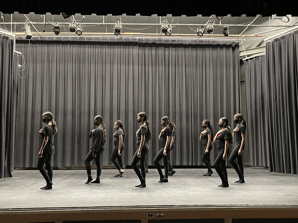 Today we rehearsed and filmed our Remembrance Day dance. Looking forward to sharing it with the BR community next week!