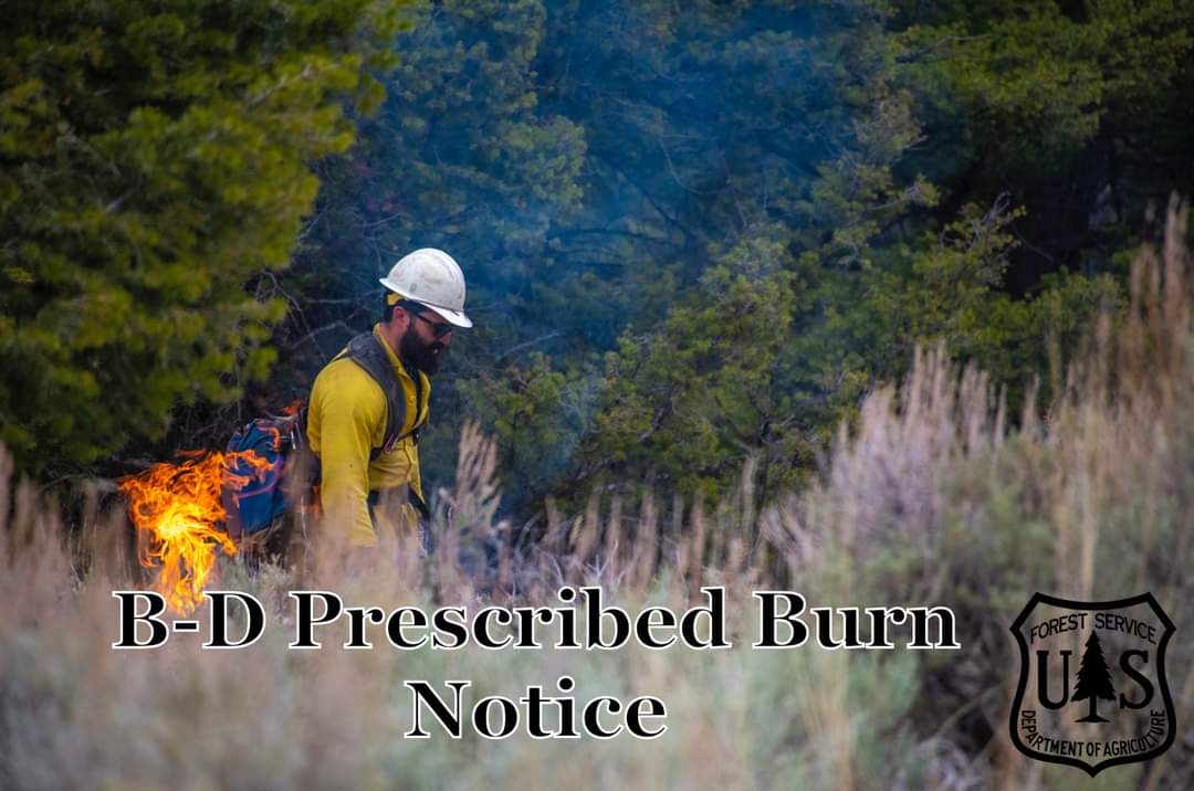 Fire Staff will be implementing an Rx burn approx. 5.5 miles southeast of Boulder, MT. This Rx burn will help with aspen restoration which is an identified goal for the entire B-D as we strive to increase the diversity &amp; sustainability of fire-adapted flora &amp; fauna on the Forest.