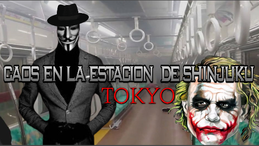ANONYMOUSESPAA4's tweet photo. JAPÓN | HOMBRE DISFRAZADO DE JOCKER SIEMBRA ELKAOS EN UN TREN DE TOKYO https://t.co/WkWz7vgm98 a través de @YouTube https://t.co/S8B1xbftn3