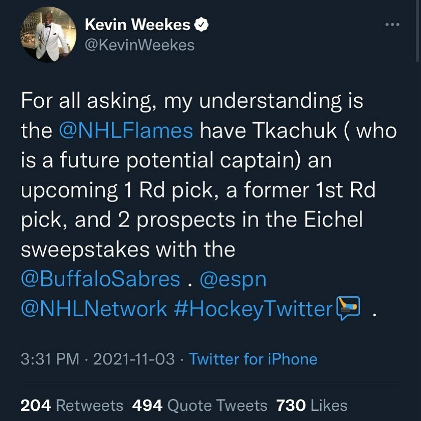 If this offer if actually real, the <a href="/buffalosabres/">Buffalo Sabres</a> are pulling off the biggest heist in NHL history 😨