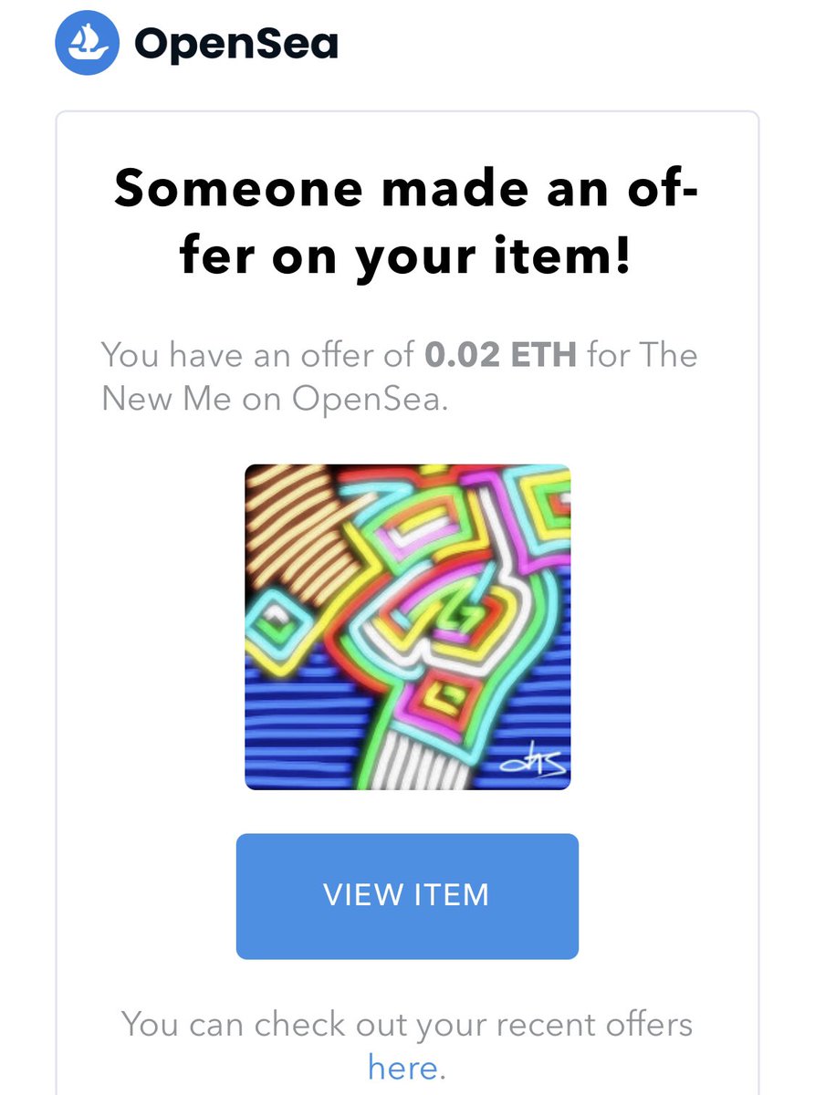 WHUT!!! 

My first sale only yesterday, and now a new bid on 
THE NEW ME!?

THANK YOU!!! oh mysterious the_last_mint for your offer of .02 Ξ !

The countdown begins! ⏰ 

Will there be a 🔥 bidding war 🔥 for my second self portrait using digital tools!?

#jtsstudios