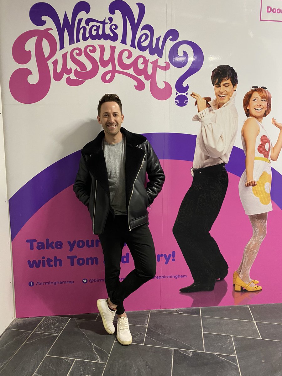 carlthornley's tweet photo. Incredible evening @BirminghamRep watching @whatsnewmusical  What a fantastic show! Don’t miss out on this swinging musical! Big thanks to @WeAreBCR for the tickets! The run ends on Nov 14 - Don’t miss out! #whatsnewpussycat #musical #brumrep #tomjones #blackcountyradio https://t.co/01jqrjhl0R
