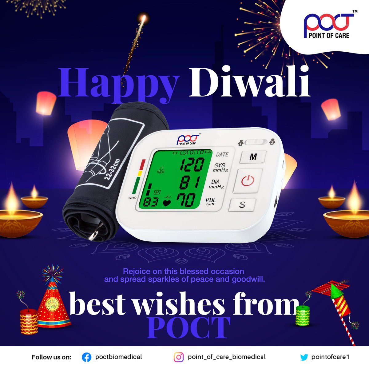 PointofCare1's tweet photo. Happy Diwali Everyone..🎉💥💫😊
.
.
.
#happydiwali🎉
#biomedicalengineering
#biomedicalproducts
#biomedicalinstrument
#happydiwali 
#medicalproducts
#medicalequipment
#poctbio https://t.co/xVvfgKG8NV