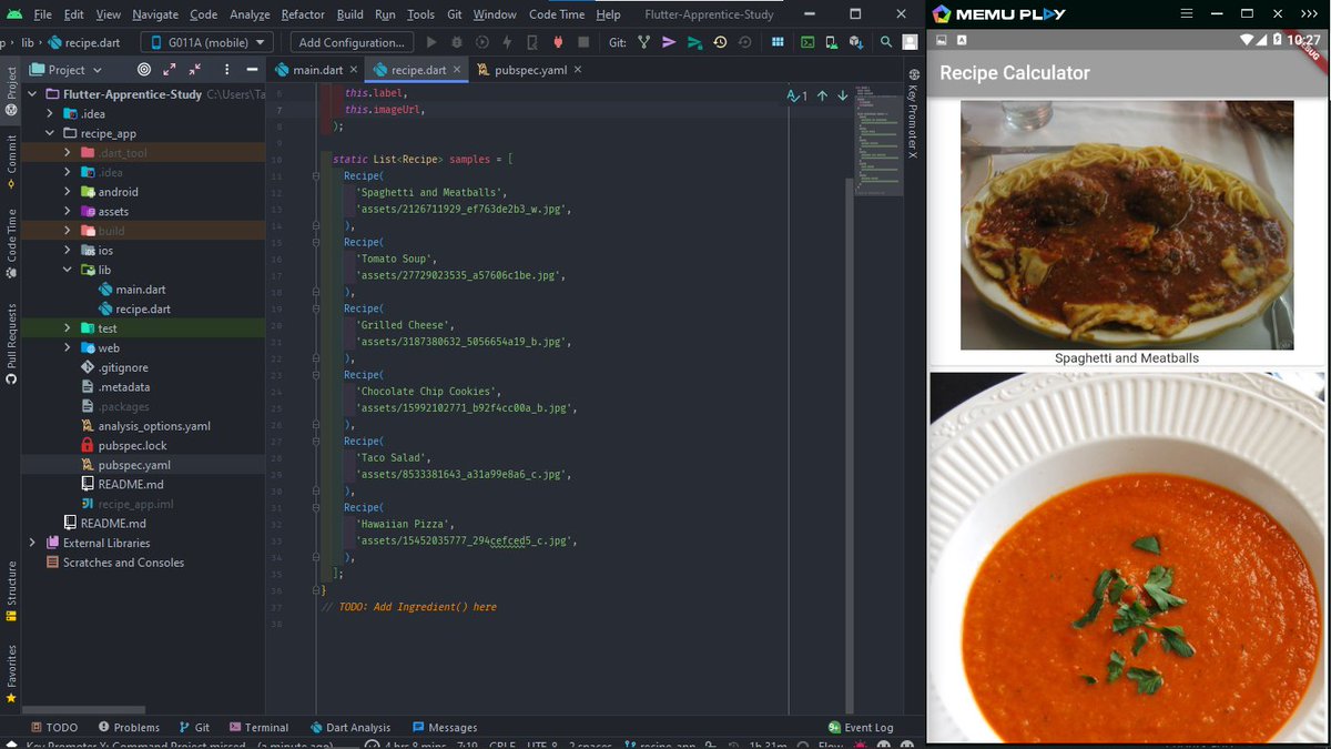 iamDavidOdejobi's tweet image. Day 3/100 of #100DaysOfCode #Flutter 

Dart Basics revision || Planned on reading a minimum of 11 pages per day (book).

- Today, I learned some dart basic(revision). Also, read and code along 11 pages of #flutterapprentice ( slow and steady 😊)

#mobileappdevelopment #code