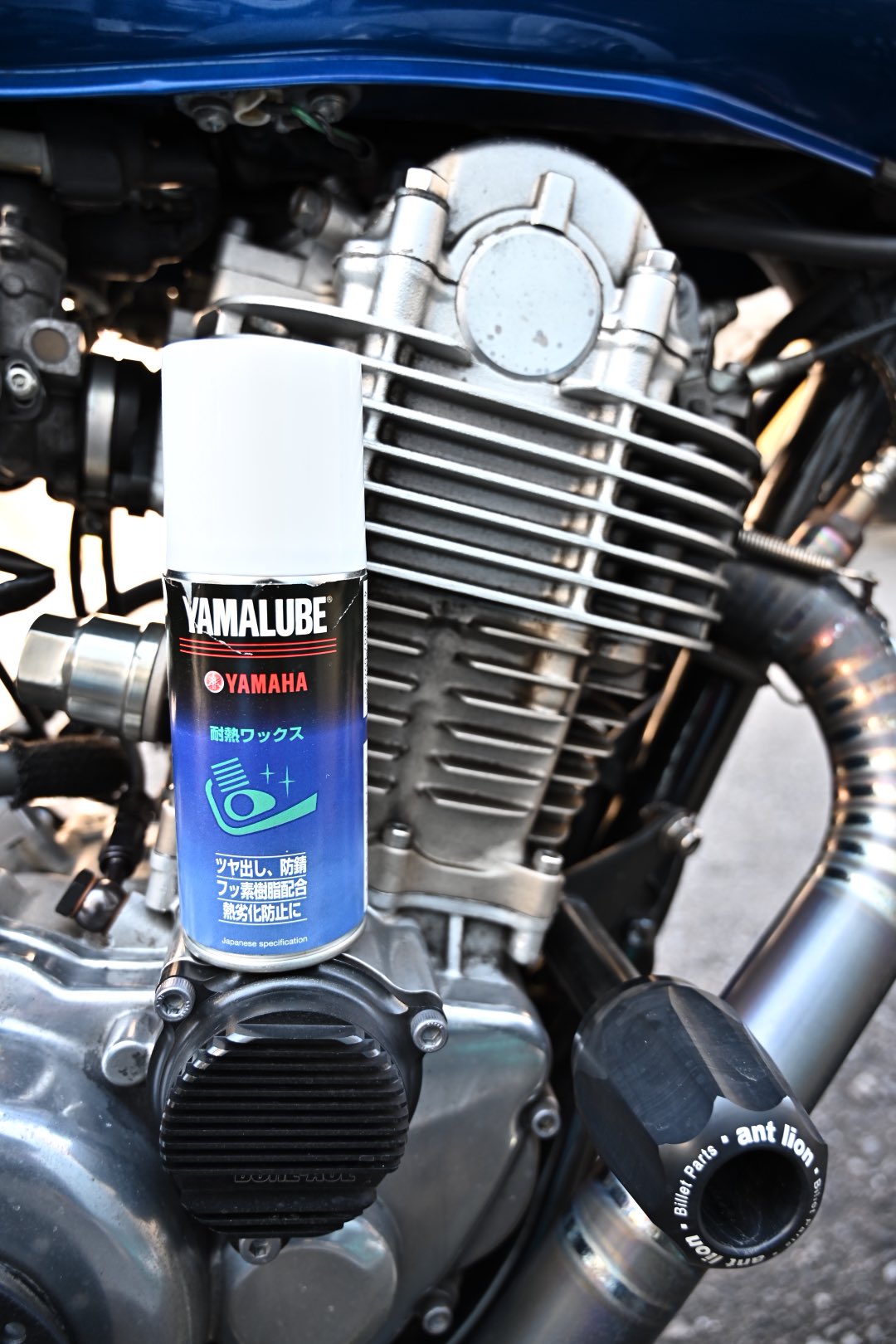 青いマーくん 関東sr400fiブルーインパルス ヤマルーブ 耐熱ワックス エンジン周りの白サビが本当出なくなったのでオススメ ヤマルーブ 白サビ Sr400fi T Co Uovnuhaxzf Twitter