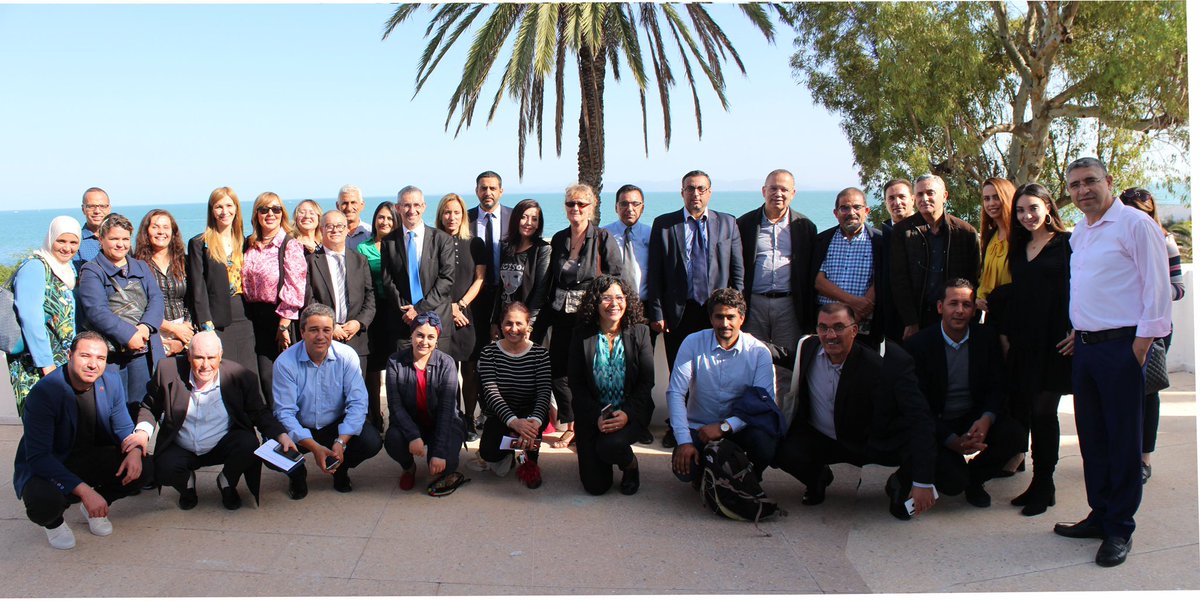OulaAmrouni's tweet photo. Today, The INSTM hosted the kickoff meeting of 2 Peojects #ECOBAM and #ECOVAL envolved in Vulnerable Coastal Mediterranean Wetland: Sharing Science with local community to strenghten coastal resilience under Climate Crisis @INSTM_TN @ird_fr @IFTunisie @CampusFrance https://t.co/LOTUvGONBt