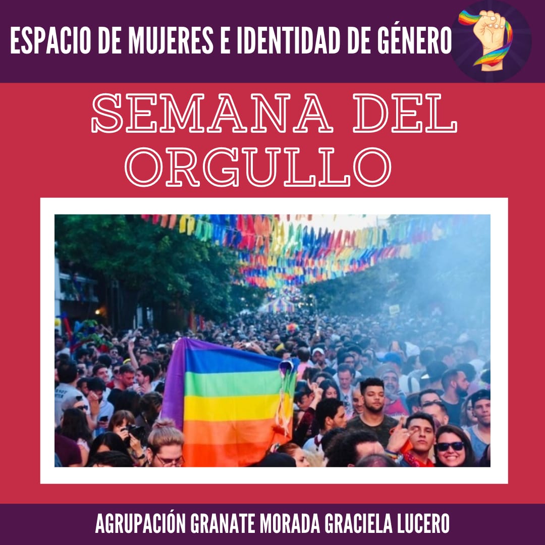 granatemorada's tweet photo. Semana del orgullo 🌈 orgullo, inclusión , igualdad y respeto siempre 💪❤️💜 https://t.co/aVqgtsjOFo