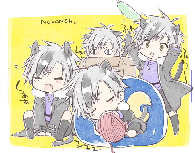 ぎゅぎゅっと #とにかくワチャーッと集合してる絵を晒す見た人もやる 