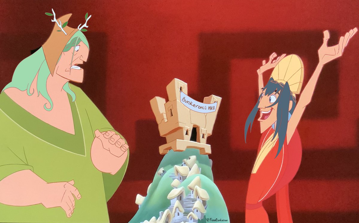 FlossContainer's tweet image. Kronii's New Groove #FineFaunart #kronillust #hololiveEnglish