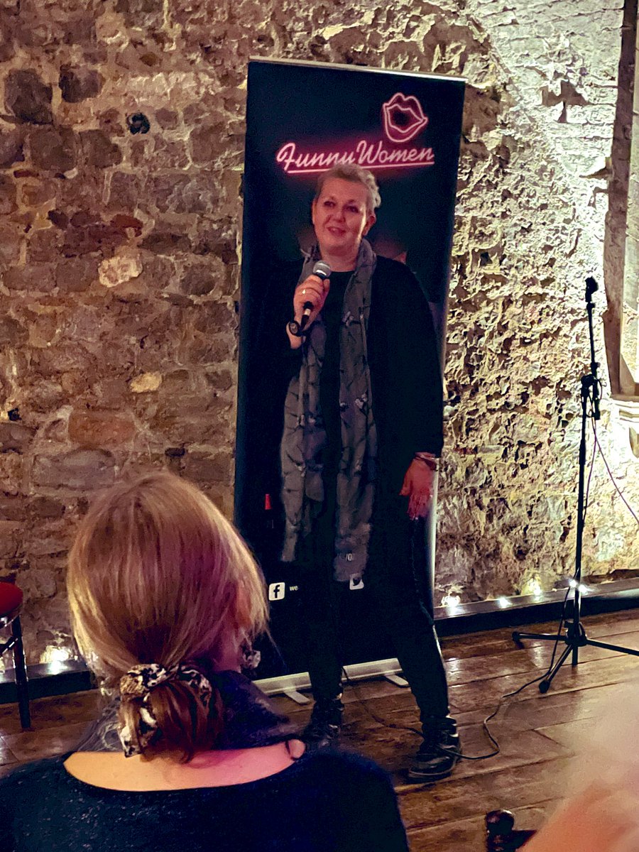 FunnyWomenLynne's tweet photo. Fun in the Vaults tonight! Thanks to @MWartsandevents @Nic_Lamont & @DollySlatemen for hosting, headlining & facilitating a great @funnywomen #ComedyWorkout at @GeorgeVaults and to everybody who came to support us. https://t.co/4ebbrrYTli