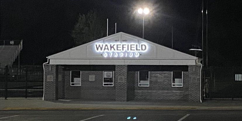 Coach Wakefield has been such an inspiration to myself and the thousands of other players and coaches who’s lives he’s changed.  He taught us values that hold true in all aspects of life, this program teaches is more than just football. This signage turned out great #ThanksCoach