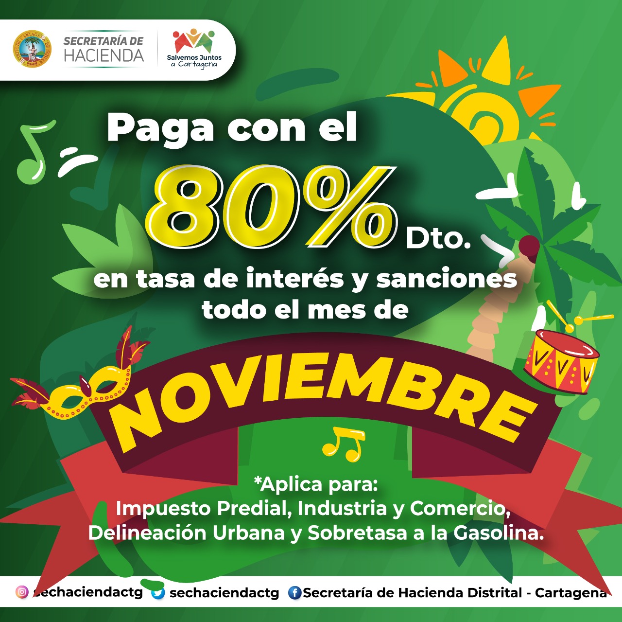 Alcaldía de Cartagena on Twitter "¡Cartagena necesita de ti! Con el