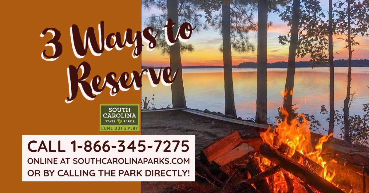 SC_State_Parks's tweet photo. Make sure when you book your camping/cabin reservation, you are booking thru our official reservation channels.  Recently, 3rd parties have been illegally offering to rent our campsites with equipment already set up.  When we discover this, we cancel the reservation &amp; re-book it. https://t.co/gMqcdUetT5