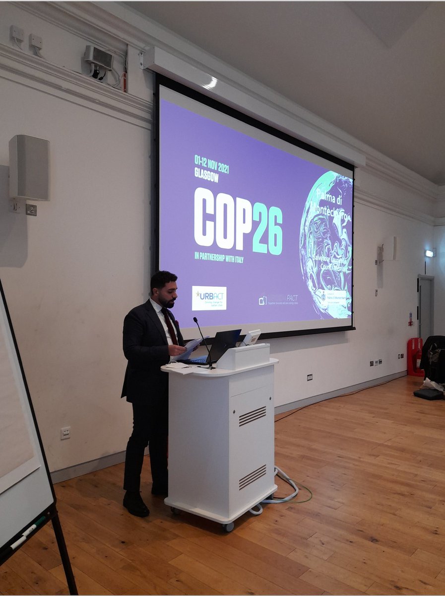 Urb_En_Pact's tweet photo. Enthusiastic 🌟in-person🌟 kick-off meeting of our delegation in Glasgow! So happy to debate again and bring the voices of our territorial living labs!
Keep cool and @Urb_En_Pact 💪♻️
#COP26 #copaction @URBACT https://t.co/hoMgIRDncs