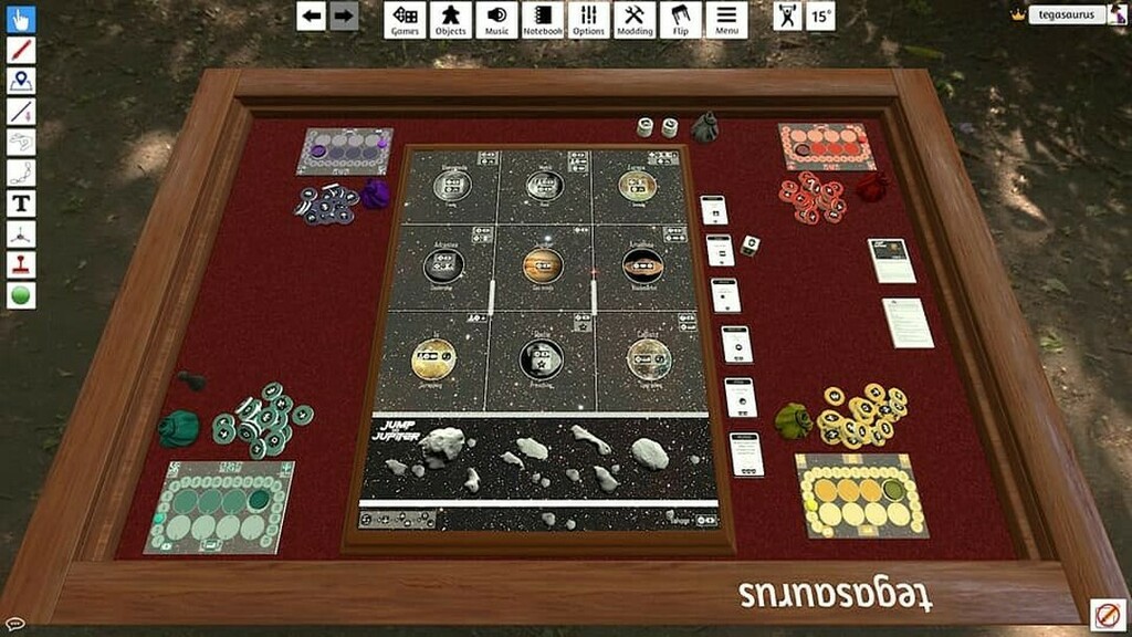 One of Tegans other games - Jump to Jupiter

#tgda #bgg #boardgame #prototype #gamedesign #tgdaoz #game