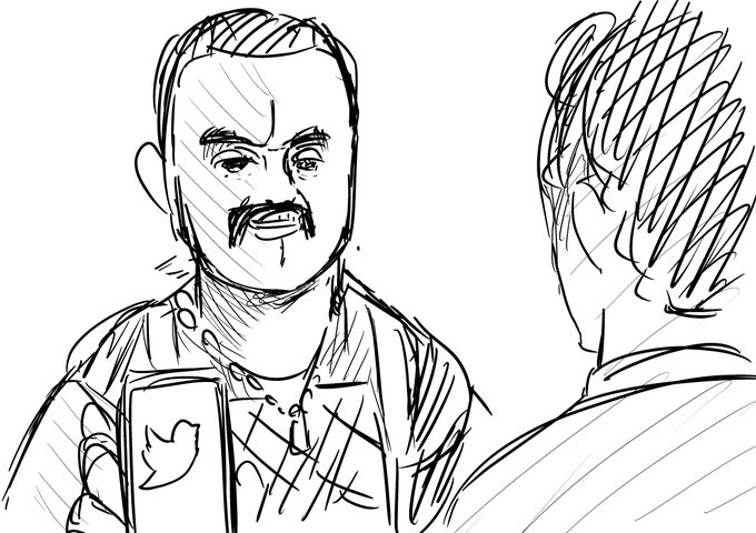 Twitterに精通したベ◯ット
「スマホは仕舞ってろ
そのアプリも閉じとけ」
「呟きだけは達者なアカウントばかり
よく揃えたもんですな」

「俺たちなら瞬きする間に」🤌パチン
「凍結できる」

「キミこそ運営を恐れているんだ」
「もちろんです。プロですから」 