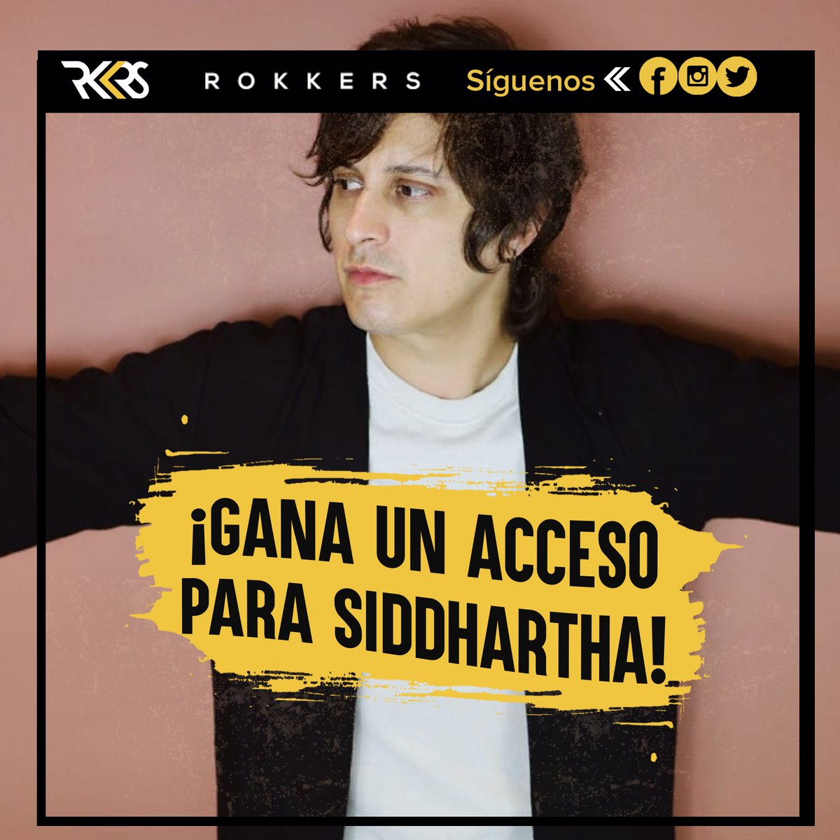 ¡Participa para GANAR un acceso para el concierto de 
<a href="/IamSiddhartha/">Siddhartha</a> en #Torreón! 🤩
Checa la dinámica acá 👉 bit.ly/3k4NTBI