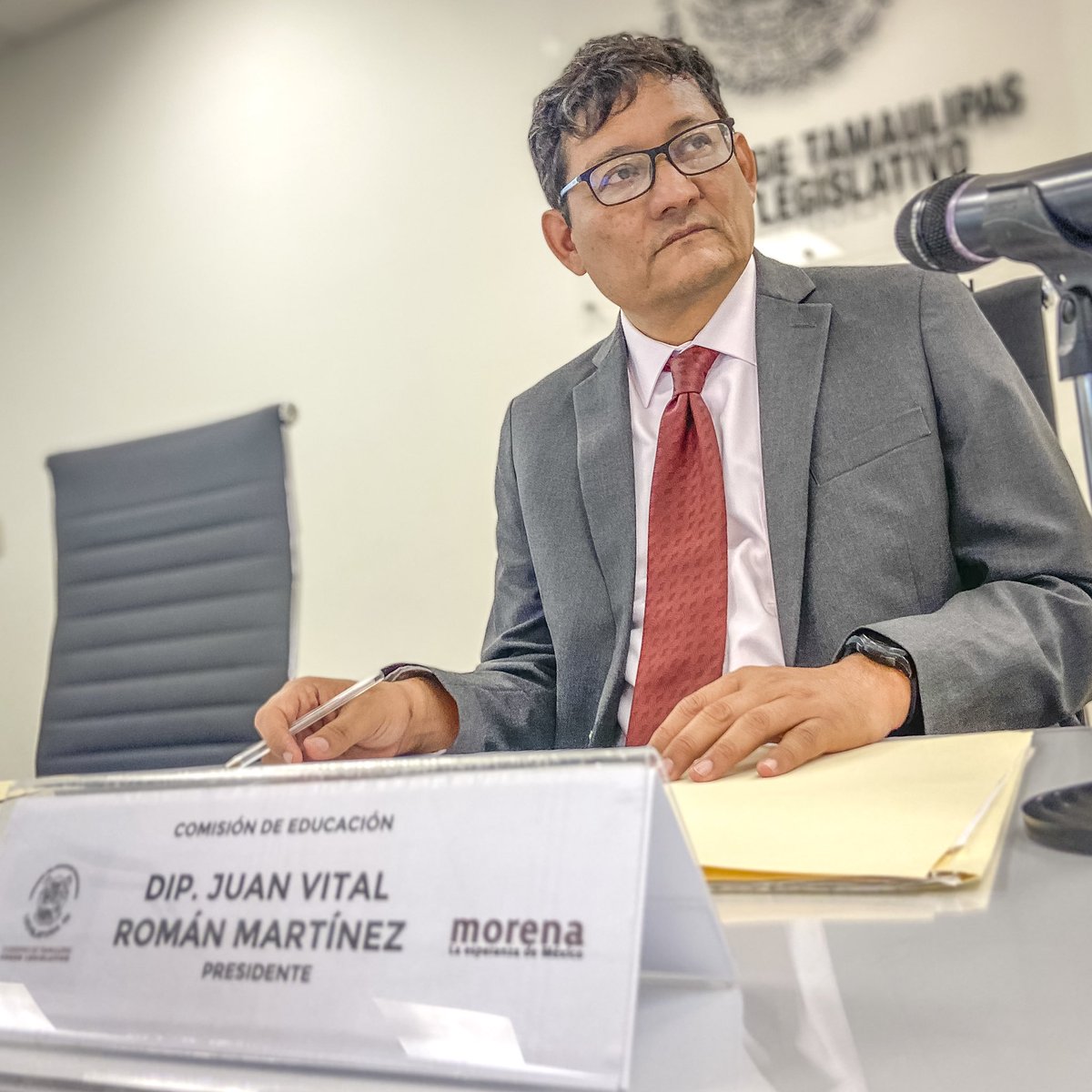 JuanVitalRoman's tweet photo. Es para mi un honor presidir la Comisión de Educación en el @CongresoTams. Porque sé que la educación es la verdadera e ineludible apuesta por el futuro de Tamaulipas. https://t.co/PxqZlulNwQ