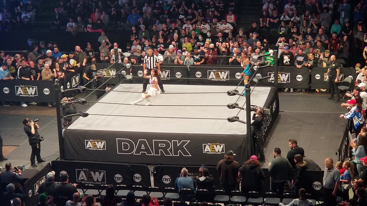 MReedFCPKC's tweet photo. Hey hey! It's @TheTootieLynn taking on @riho_gtmv #AEWDark https://t.co/yTIHQmWSRd