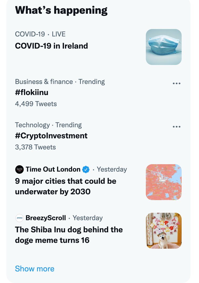 #FLOKI trending on Twitter for the 10th day straight.

This time around, the #flokiinu hashtag is trending nicely.

The Vikings are here to take over!