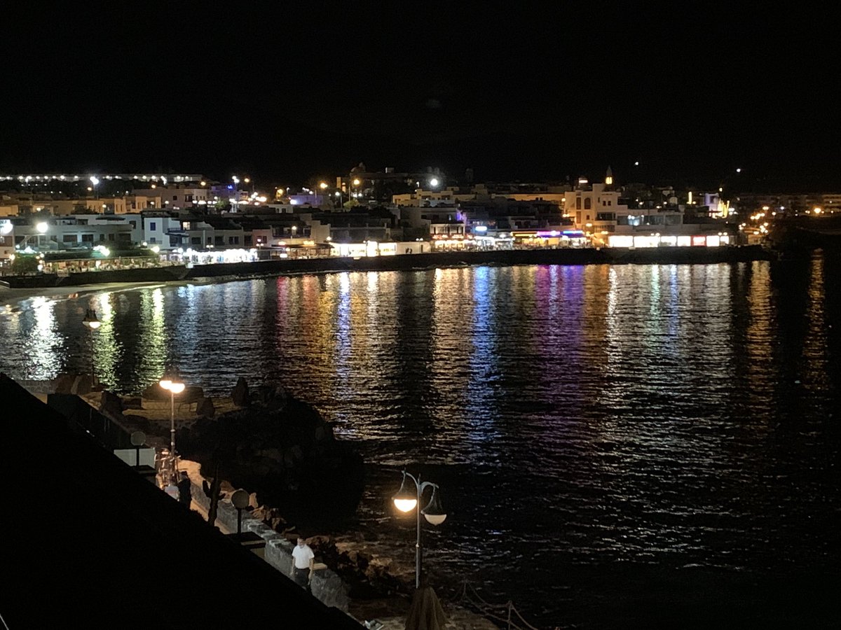 Playa Blanca looking good tonight 🍹☀️ #Lanzarote #playablanca