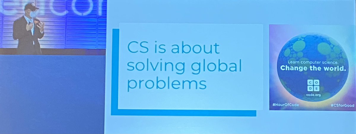 Mr_BMichael's tweet image. Can’t say enough about how important this message about computer science is. Proud of the work our team has done to integrate opportunities for @CVESDNews Ss to explore computer science within the problem-based learning challenges at our stations. #CSEdCon2021