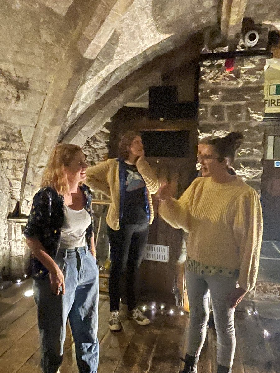 FunnyWomenLynne's tweet photo. Even more pics! Creating comedy characters with @Nic_Lamont at tonight’s @funnywomen #ComedyWorkout #Rochester @GeorgeVaults https://t.co/e1c3OEruoD