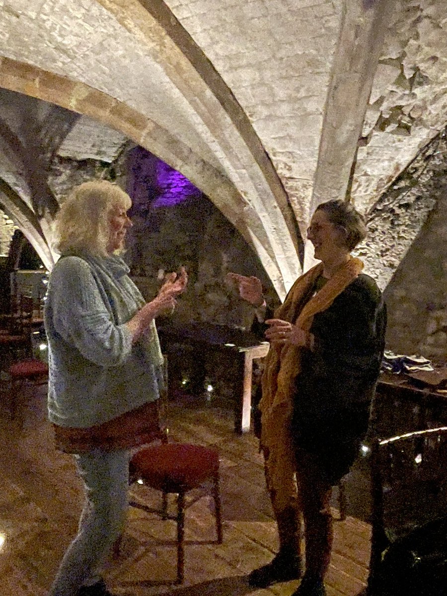 FunnyWomenLynne's tweet photo. Even more pics! Creating comedy characters with @Nic_Lamont at tonight’s @funnywomen #ComedyWorkout #Rochester @GeorgeVaults https://t.co/e1c3OEruoD