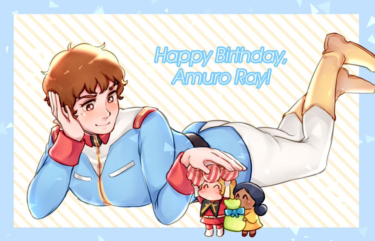 Zashache's tweet photo. Happy birthday my sweet prince 🤍 #アムロ・レイ生誕祭
#アムロ・レイ生誕祭2021 https://t.co/58W6s3esN7