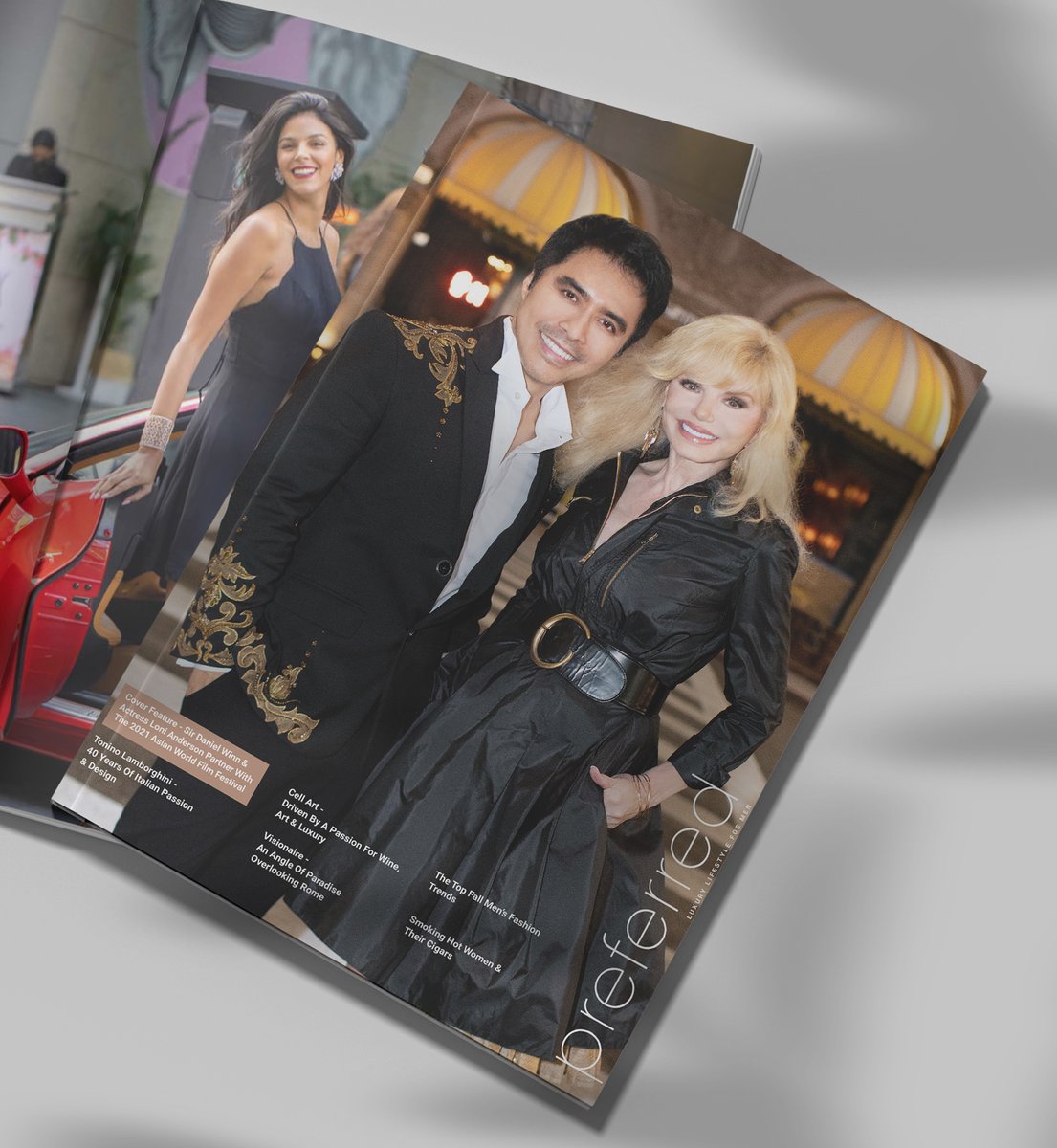 THE WAIT IS OVER!

Preferred Magazine Fall Issue is now available.

Featuring Sir Daniel Winn (<a href="/sirdanielwinn/">Daniel Winn</a>) &amp; Actress Loni Anderson

Get your copy today.
preferredmagazine.ca/product/prefer… 

#preferredmagazine #torontomagazine #mensmagazine #luxury #preferredmen #preferredmensmagazine