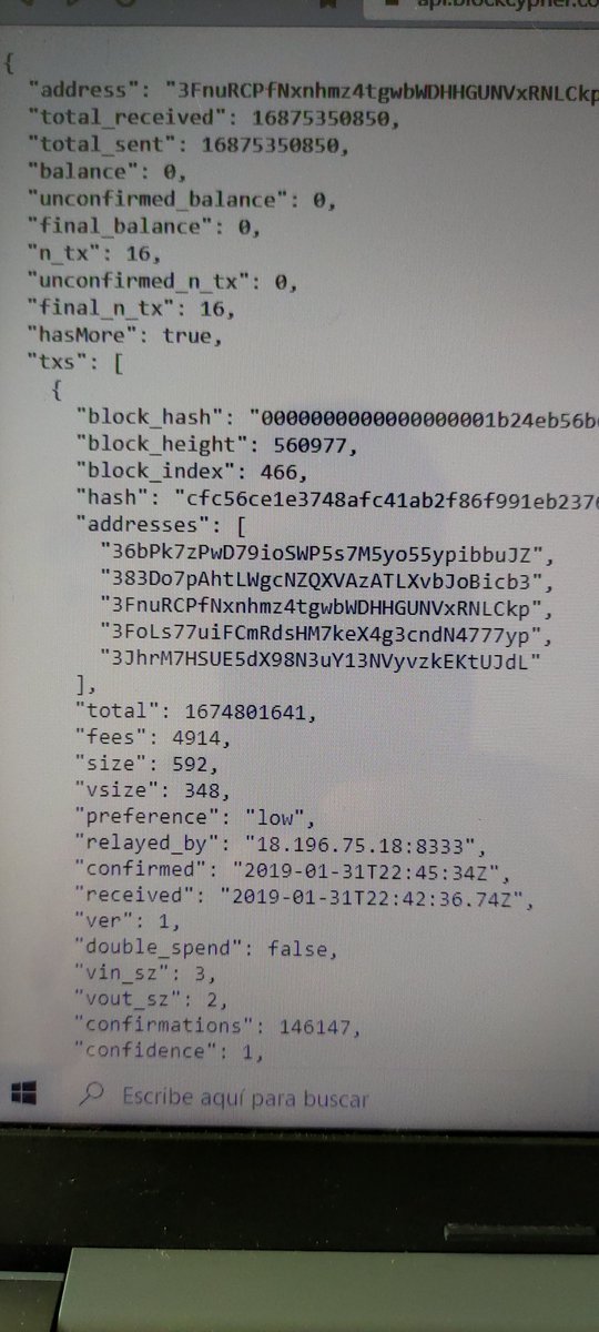 aclarando_cosas's tweet photo. Esa ip es de quién recibe los bitcoin o las del minero que hace la transacción?
#cyphertrace
#chainalaysis
#darktrace
#bitcoinabuse
#SCAM https://t.co/JBJMXjN0vf