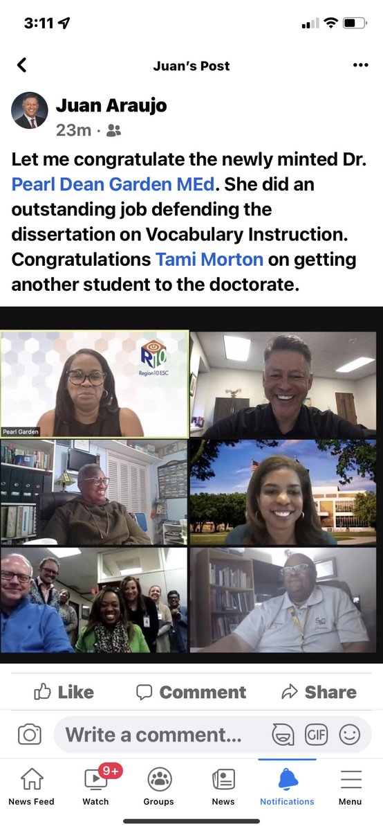 LiteracyPearls's tweet image. Well, this happened today… introducing Pearl Garden Ed.D…