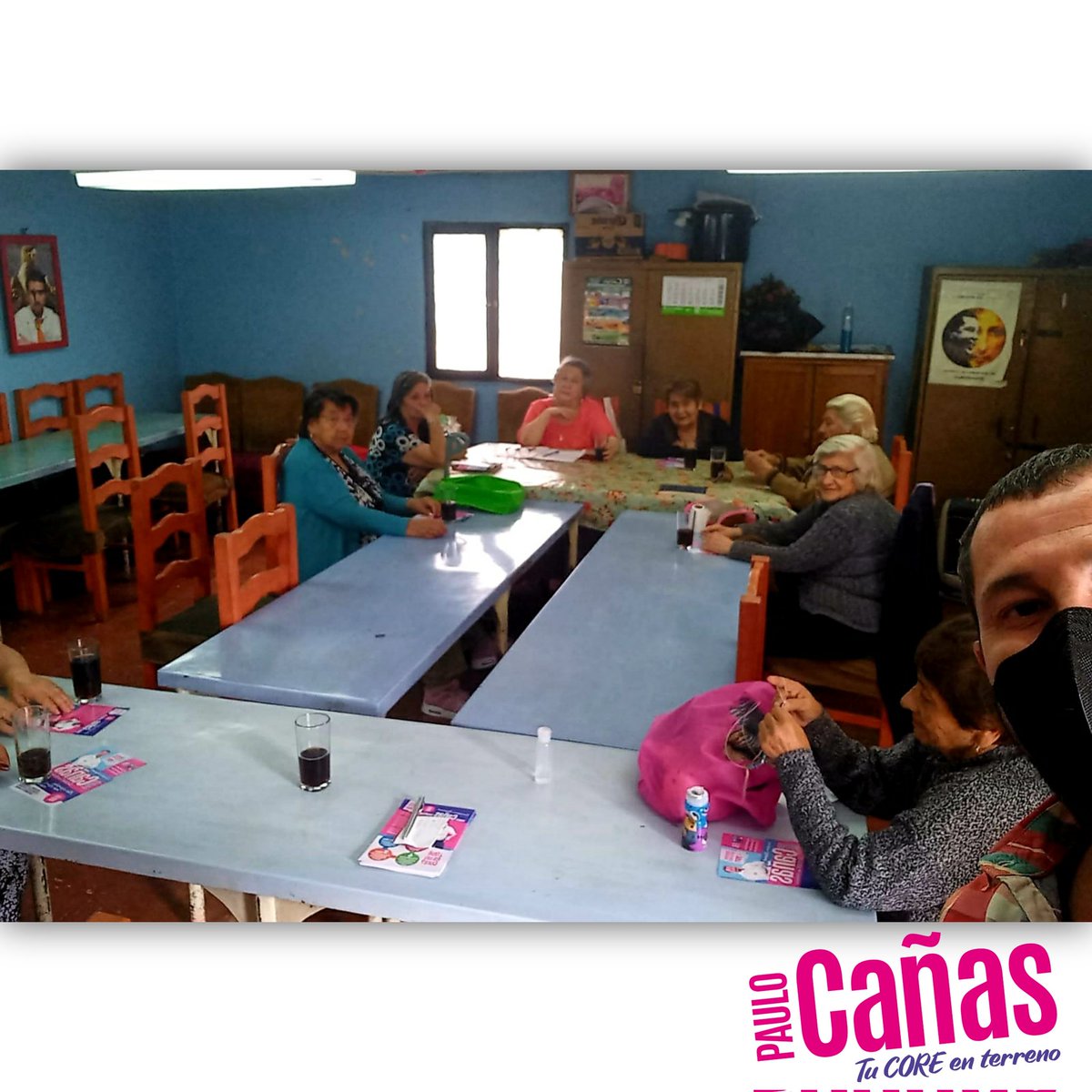 paulocanascore's tweet photo. Mejor Vejez! 👵🏻👴🏻
Estuvimos con mis amigas del Club Adulto Mayor Padre Hurtado de #PAC. Conversamos sobre el trabajo de Cores y también comenzamos a analizar las necesidades y propuestas que tienen como grupo. Feliz por la acogida! Seguimos trabajando! 🙌🏻
#YoCreoEnCañas
#AV191 https://t.co/eJzJguoj8d