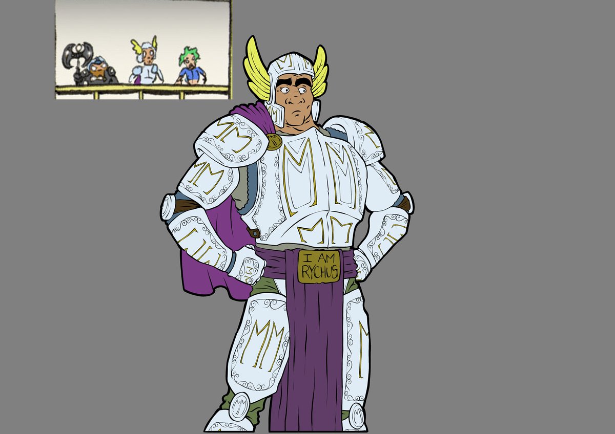 BughopD's tweet photo. Okay, I maaay have gone a little overboard with the armour.
#goblinscomic #mimax
@EllipsisGoblins @DragonTurtle @duke_garland_2 https://t.co/6ClJ7d6hzD