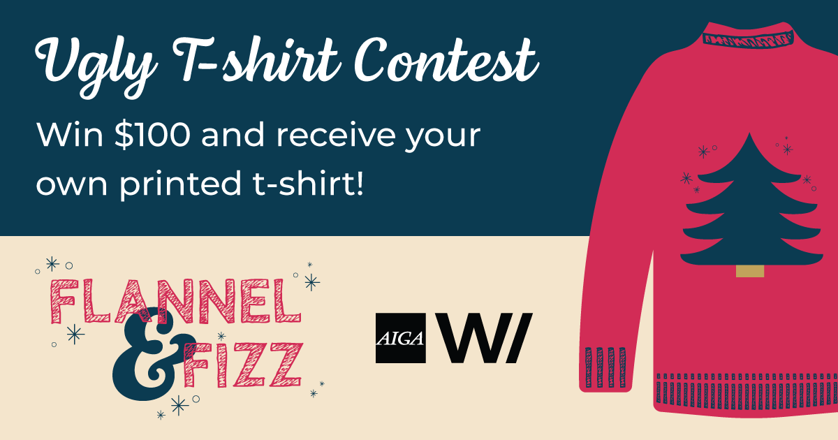 We are excited to host our annual holiday party, Flannel &amp; Fizz. To celebrate we're looking for the best “ugly” t-shirt design. Think ugly holiday sweater, just a t-shirt instead. Get festive, get creative, &amp; submit your best designs by 11/17!  Learn more>
buff.ly/3EFrhQ0