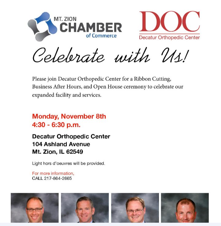 Come to the Open House 4:30-6:30 p.m. Monday, November 8, 2021.