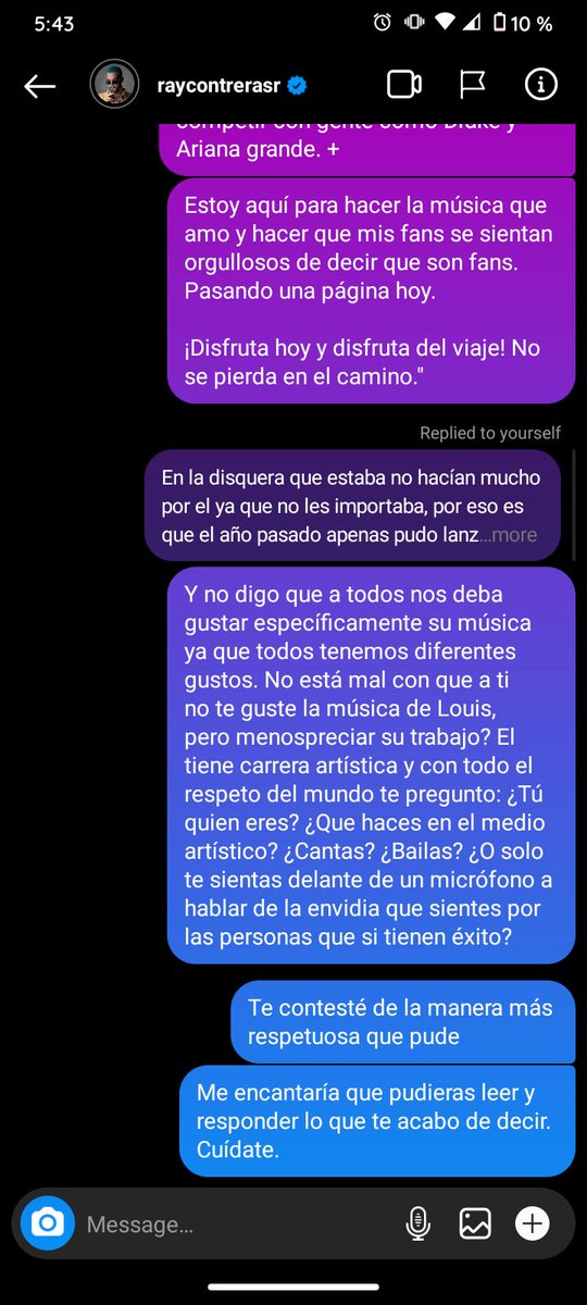 headlinera_'s tweet photo. Le respondí esto a Ray Contreras, el que dijo que L era el "meh de 1D" espero que me pueda responder.
Creo que le respondí de buena manera https://t.co/FuAMZn0weK
