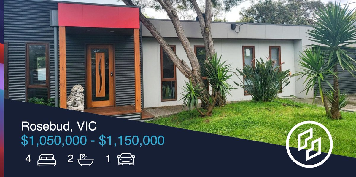 ListingLoop's tweet image. ⚡REGISTER FOR FREE TO GET ACCESS⚡Resort-style living in a prized pocket of Rosebud. The house has been beautifully renovated featuring two living areas, a sensational outdoor alfresco deck and a lovely heated pool 🏊.
Check it out: bit.ly/3q20BVN