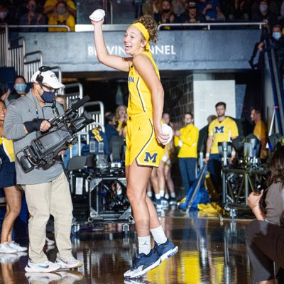 Michigan Women's Basketball's Photo